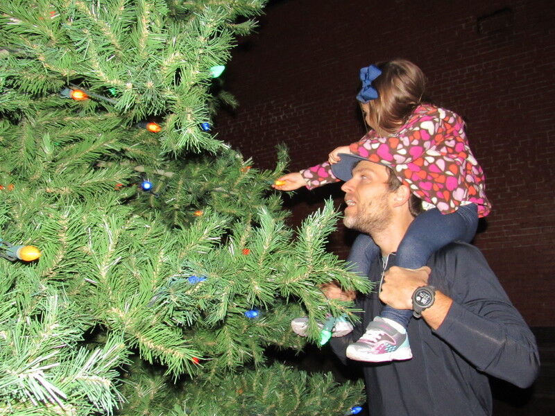 Santa the main attraction at tree lighting
